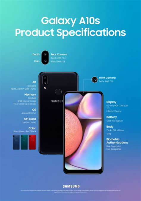 Samsung Galaxy A10s In.